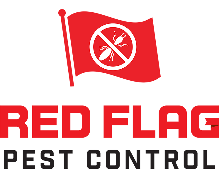 Red Flag Pest Control Logo